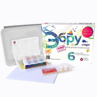 Набор для рисования на воде Эбру Старт EBRU PROFI 01001 1